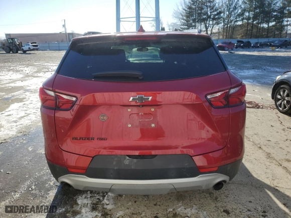 2020 Chevrolet Blazer LT with VIN 3GNKBHRS8LS599238, listed as a Copart auction lot 46304865 with 48,132 mi miles and Clean Title. Bid and sale history available at carsss.com. Image 6.