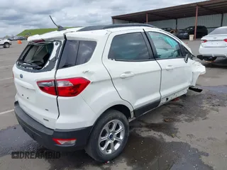 2018 Ford EcoSport SE with VIN MAJ3P1TE1JC220730, listed as a IAAI auction lot 41861691 with Not Provided miles. Bid and sale history available at carsss.com. Image 4.