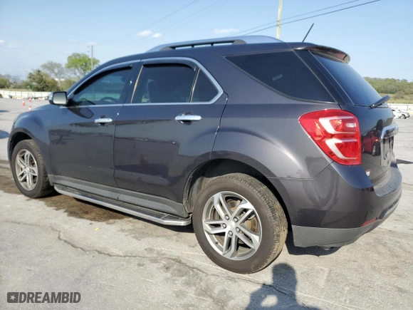 2016 Chevrolet Equinox LTZ with VIN 2GNALDEK9G6322190, listed as a Copart auction lot 53302495 with 132,843 mi miles and Clean Title. Bid and sale history available at carsss.com. Image 2.