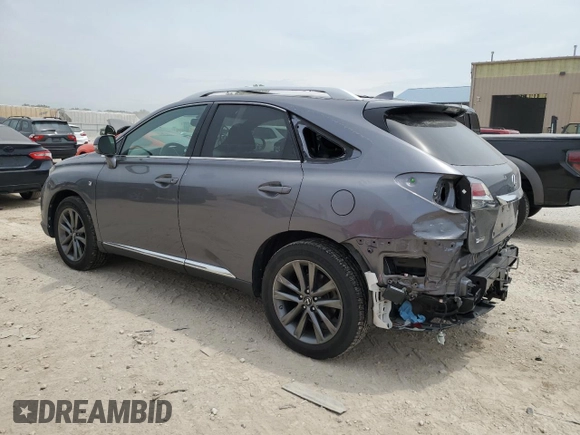 2015 Lexus RX 350 with VIN 2T2BK1BA6FC304202, listed as a Copart auction lot 60534555 with 154,819 mi miles and Salvage title. Bid and sale history available at DreamBid. Image 2.
