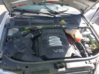 2000 Audi A4 with VIN WAUDH28DXYA145742, listed as a IAAI auction lot 42017244 with 235,373 mi miles. Bid and sale history available at carsss.com. Image 10.