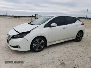 2022 Nissan LEAF SV with VIN 1N4AZ1CV0NC556487, listed as a Copart auction lot 88902165 with 4,178 mi miles and Salvage Title. Bid and sale history available at DreamBid. Image 1.