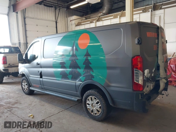 2020 Ford Transit Cargo z VIN 1FTBR1Y87LKA77794, wystawiony jako IAAI lot #41808611 z przebiegiem 70 047 mil mil oraz . Historia ofert i sprzedaży dostępna na DreamBid. Obrazek 15.