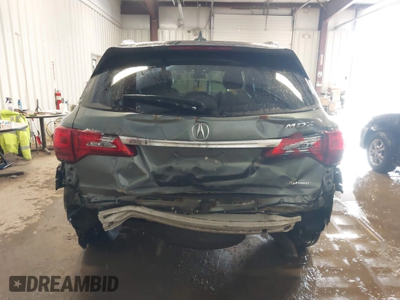 2016 Acura MDX w/Advance with VIN 5FRYD4H93GB035756, listed as a IAAI auction lot 41479717 with 81,303 mi miles. Bid and sale history available at carsss.com. Image 16.