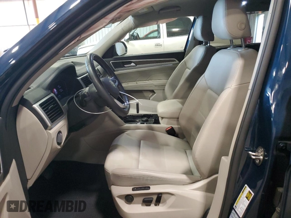 2021 Volkswagen Atlas SEL with VIN 1V2BP2CAXMC588304, listed as a Copart auction lot 53980394 with 41,743 mi miles and . Bid and sale history available at DreamBid. Image 7.
