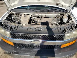 2010 Chevrolet Express Passenger LT with VIN 1GA2G1DG2A1148818, listed as a Copart auction lot 46236375 with 142,954 mi miles and Salvage title. Bid and sale history available at DreamBid. Image 14.