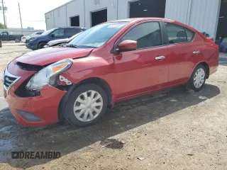 2015 Nissan Versa SV with VIN 3N1CN7APXFL867889, listed as a Copart auction lot 49712155 with 105,496 mi miles and Salvage Title. Bid and sale history available at carsss.com. Image 1.