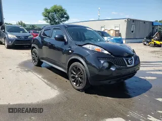 2014 Nissan Juke SL with VIN JN8AF5MV5ET481234, listed as a Copart auction lot 63012025 with 188,729 mi miles and Salvage title. Bid and sale history available at DreamBid. Image 14.