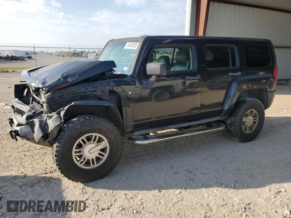 2009 Hummer H3 SUV with VIN 5GTEN13E298131300, listed as a Copart auction lot 64903633 with 159,846 mi miles and Salvage Title. Bid and sale history available at carsss.com. Image 1.