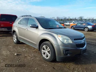 2012 Chevrolet Equinox LT w/1LT with VIN 2GNALDEK5C6332998, listed as a IAAI auction lot 41543829 with 127,180 mi miles. Bid and sale history available at carsss.com. Image 1.