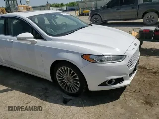 2014 Ford Fusion Titanium с VIN 3FA6P0K97ER293233, выставлен на аукционе Copart как лот 54256985 с пробегом 111 854 миль миль и Списание • Salvage title. История ставок и продаж доступна на DreamBid. Изображение 13.