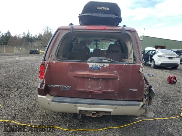 2006 Ford Expedition Eddie Bauer with VIN 1FMFU18556LA71749, listed as a Copart auction lot 43869655 with 0 mi miles and Salvage Title. Bid and sale history available at carsss.com. Image 6.