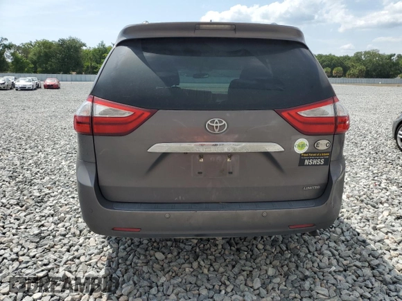2015 Toyota Sienna XLE with VIN 5TDYK3DC5FS630556, listed as a Copart auction lot 54019705 with 183,421 mi miles and Salvage Title. Bid and sale history available at DreamBid. Image 6.