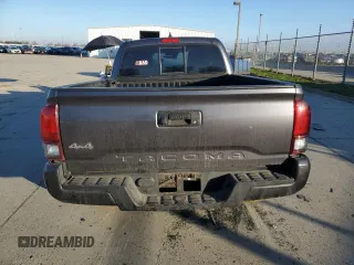 2022 Toyota Tacoma SR with VIN 3TYSX5EN8NT016817, listed as a Copart auction lot 87709505 with 52,825 mi miles and Salvage title. Bid and sale history available at DreamBid. Image 6.