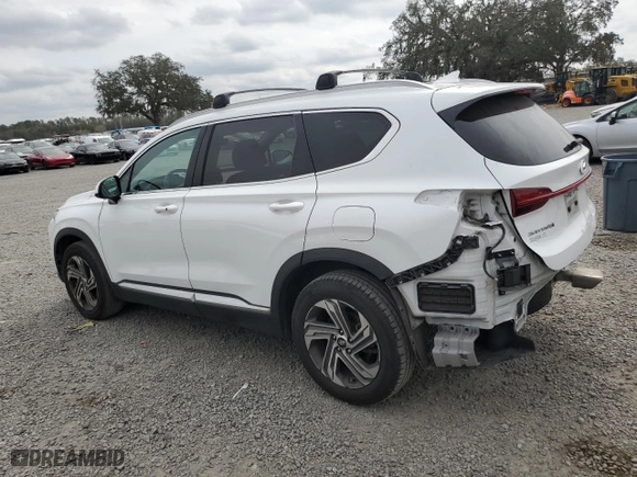 2022 Hyundai Santa Fe SEL with VIN 5NMS24AJ4NH378170, listed as a Copart auction lot 43374995 with 156,444 mi miles and Salvage Title. Bid and sale history available at carsss.com. Image 2.