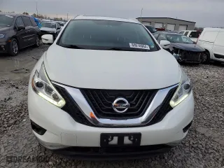 2017 Nissan Murano SL with VIN 5N1AZ2MH9HN125241, listed as a Copart auction lot 80616064 with 106,232 mi miles and Salvage Title. Bid and sale history available at carsss.com. Image 5.