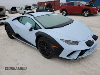 2024 Lamborghini Huracan z VIN ZHWUG7ZF0RLA28142, wystawiony jako Copart lot #77010504 z przebiegiem Nie podano mil oraz Szkody całkowita. Historia ofert i sprzedaży dostępna na DreamBid. Obrazek 4.