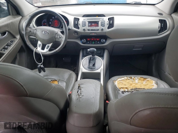 2012 Kia Sportage EX with VIN KNDPCCA21C7240564, listed as a Copart auction lot 58931445 with 235,045 mi miles and Clean title. Bid and sale history available at DreamBid. Image 8.
