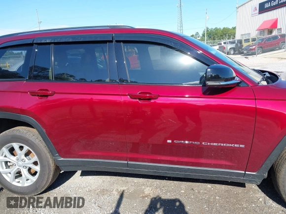 2023 Jeep Grand Cherokee Limited with VIN 1C4RJGBG3P8875558, listed as a IAAI auction lot 42178416 with 12,826 mi miles and . Bid and sale history available at DreamBid. Image 13.