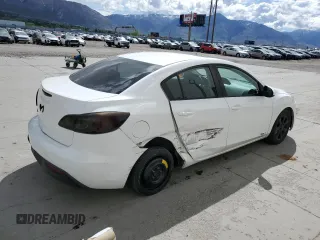 2011 Mazda 3 i Touring with VIN JM1BL1VG2B1383836, listed as a Copart auction lot 54787025 with 168,073 mi miles and Salvage Title. Bid and sale history available at carsss.com. Image 3.