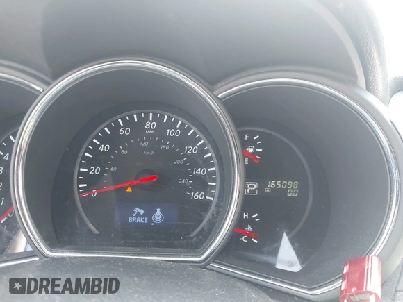 2014 Nissan Murano S with VIN JN8AZ1MW8EW517201, listed as a IAAI auction lot 42079418 with 165,098 mi miles. Bid and sale history available at carsss.com. Image 7.