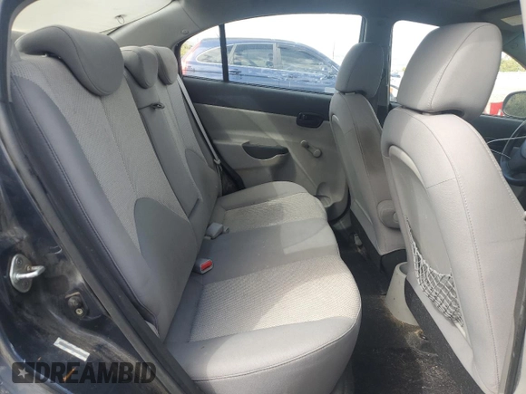 2011 Hyundai Accent GLS with VIN KMHCN4AC1BU616733, listed as a Copart auction lot 55661135 with 259,466 mi miles and Clean Title. Bid and sale history available at DreamBid. Image 10.