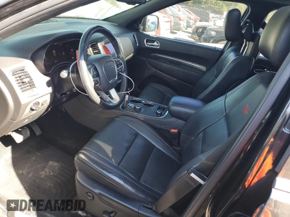 2014 Dodge Durango R/T with VIN 1C4SDJCT2EC326963, listed as a Copart auction lot 74895504 with 92,263 mi miles and Salvage title. Bid and sale history available at DreamBid. Image 7.
