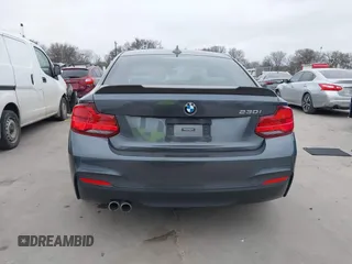 2018 BMW 2 Series 230i with VIN WBA2J1C5XJVD09384, listed as a IAAI auction lot 41751922 with 72,191 mi miles. Bid and sale history available at carsss.com. Image 16.