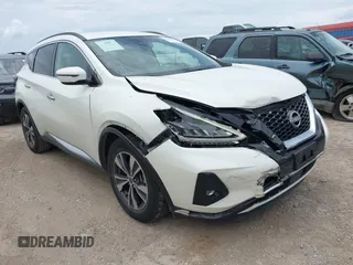 2023 Nissan Murano SV with VIN 5N1AZ2BJ3PC138406, listed as a IAAI auction lot 42659813 with 44,263 mi miles and . Bid and sale history available at DreamBid. Image 1.
