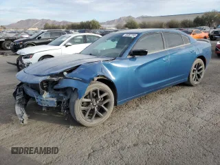 2020 Dodge Charger SXT with VIN 2C3CDXBGXLH219895, listed as a Copart auction lot 45387745 with 39,778 mi miles and Salvage Title. Bid and sale history available at DreamBid. Image 1.