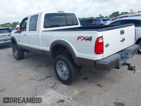 2015 Ford F-250 Lariat with VIN 1FT7W2BT3FEB03196, listed as a IAAI auction lot 42655899 with Not provided miles and . Bid and sale history available at DreamBid. Image 3.