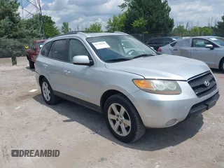 2007 Hyundai Santa Fe SE z VIN 5NMSH13E27H083990, wystawiony jako IAAI lot #42728660 z przebiegiem 195 317 mil mil oraz . Historia ofert i sprzedaży dostępna na DreamBid. Obrazek 1.