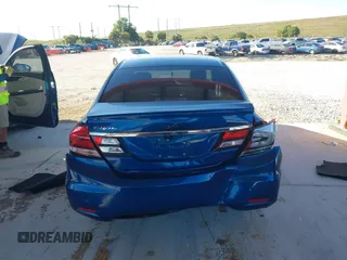 2014 Honda Civic Sedan EX with VIN 19XFB2F88EE207456, listed as a IAAI auction lot 41755472 with 120,337 mi miles. Bid and sale history available at carsss.com. Image 16.
