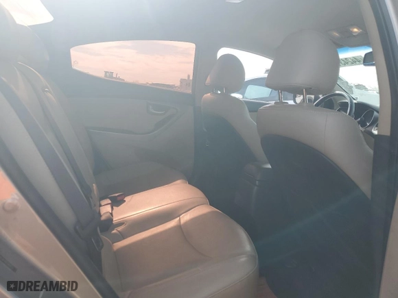 2015 Hyundai Elantra Limited with VIN 5NPDH4AE9FH578413, listed as a Copart auction lot 44243195 with 143,192 mi miles and Salvage Title. Bid and sale history available at carsss.com. Image 10.