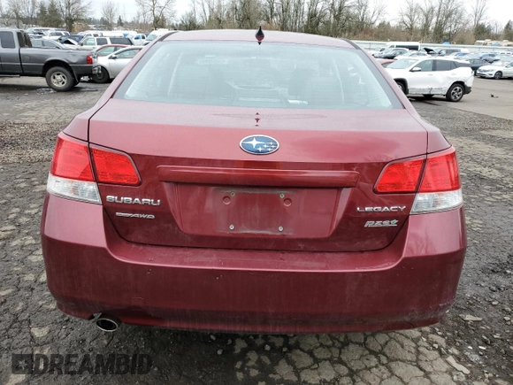 2011 Subaru Legacy Limited with VIN 4S3BMBJ6XB3258040, listed as a Copart auction lot 45657895 with 230,993 mi miles and Salvage title. Bid and sale history available at DreamBid. Image 6.