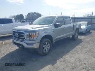 2023 Ford F-150 XL with VIN 1FTFW1E82PKF84459, listed as a IAAI auction lot 41649953 with 17,685 mi miles and . Bid and sale history available at carsss.com. Image 17.