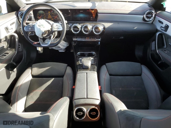 2023 Mercedes-Benz CLA with VIN W1K5J4GB9PN416181, listed as a Copart auction lot 85798734 with 23,200 mi miles and Salvage Title. Bid and sale history available at carsss.com. Image 8.