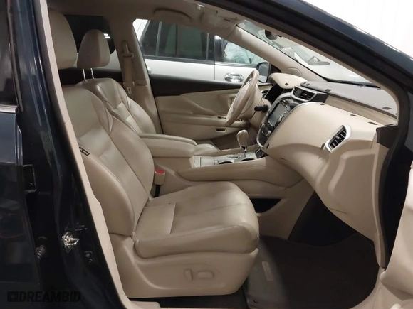 2016 Nissan Murano S with VIN 5N1AZ2MG1GN120699, listed as a IAAI auction lot 41745300 with 99,345 mi miles. Bid and sale history available at carsss.com. Image 5.