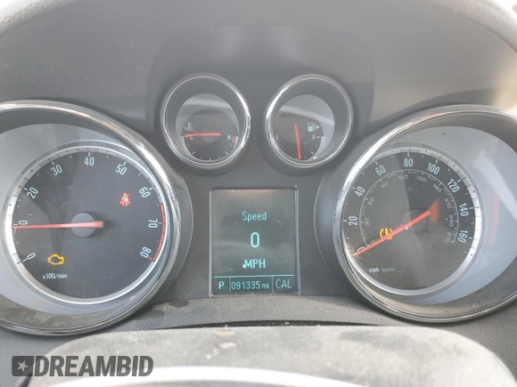2016 Buick Encore with VIN KL4CJASB5GB699150, listed as a Copart auction lot 52445285 with 91,335 mi miles and Clean Title. Bid and sale history available at DreamBid. Image 9.