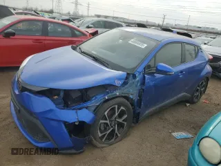 2021 Toyota C-HR LE with VIN JTNKHMBX4M1108510, listed as a Copart auction lot 48866935 with 63,312 mi miles and Salvage Title. Bid and sale history available at carsss.com. Image 1.