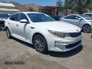 2016 Kia Optima EX with VIN 5XXGU4L31GG050494, listed as a IAAI auction lot 42708058 with 157,490 mi miles and . Bid and sale history available at DreamBid. Image 1.