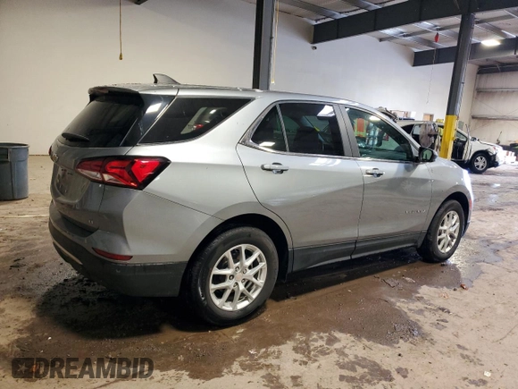 2023 Chevrolet Equinox LT с VIN 3GNAXKEG7PS179648, выставлен на аукционе Copart как лот 57874795 с пробегом 9 214 миль миль и Списание • Salvage title. История ставок и продаж доступна на DreamBid. Изображение 3.