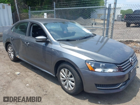 2015 Volkswagen Passat Wolfsburg Edition with VIN 1VWAT7A39FC091867, listed as a IAAI auction lot 42548813 with 136,862 mi miles and . Bid and sale history available at DreamBid. Image 1.