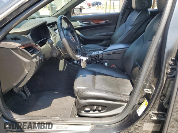 2014 Cadillac CTS Performance RWD with VIN 1G6AS5S39E0148497, listed as a Copart auction lot 54729065 with Not Provided miles and Salvage Title. Bid and sale history available at DreamBid. Image 7.