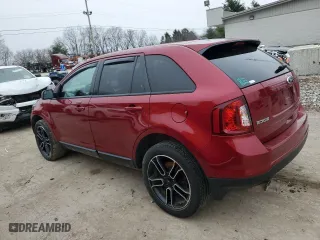 2014 Ford Edge SEL with VIN 2FMDK4JC4EBA23827, listed as a Copart auction lot 44039355 with 171,436 mi miles and Salvage Title. Bid and sale history available at carsss.com. Image 2.