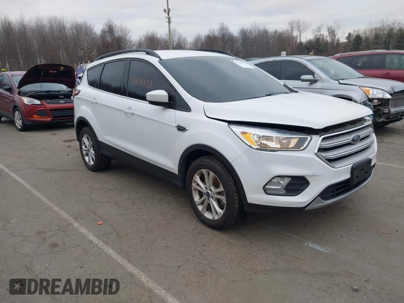 2018 Ford Escape SE z VIN 1FMCU9GD2JUC77186, wystawiony jako IAAI lot #41308133 z przebiegiem 123 156 mil mil oraz . Historia ofert i sprzedaży dostępna na DreamBid. Obrazek 1.