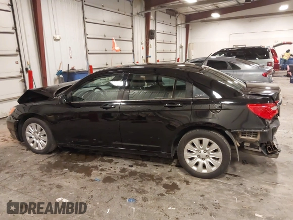 2014 Chrysler 200 LX with VIN 1C3CCBAG1EN158745, listed as a IAAI auction lot 40994879 with 180,000 mi miles. Bid and sale history available at carsss.com. Image 15.