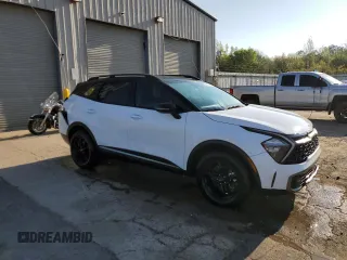 2023 Kia Sportage X-Pro with VIN 5XYK7CAF9PG130825, listed as a Copart auction lot 53087295 with 25,617 mi miles and Salvage Title. Bid and sale history available at carsss.com. Image 4.
