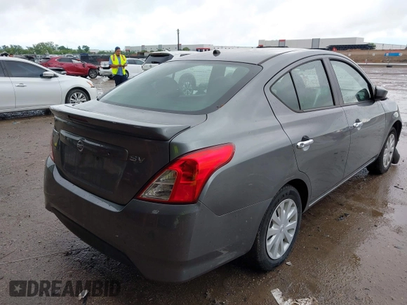 2017 Nissan Versa S Plus with VIN 3N1CN7AP8HL816216, listed as a IAAI auction lot 42181392 with 57,823 mi miles and . Bid and sale history available at DreamBid. Image 4.