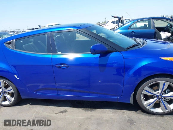 2013 Hyundai Veloster w/Black Int with VIN KMHTC6AD6DU143974, listed as a IAAI auction lot 42164745 with 136,195 mi miles and . Bid and sale history available at DreamBid. Image 13.